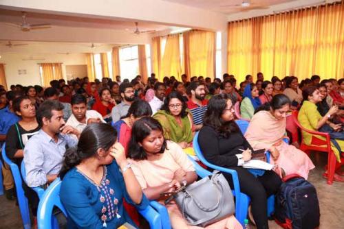 A view of audience