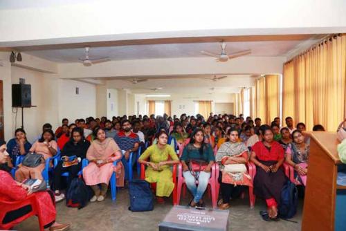  A view of audience