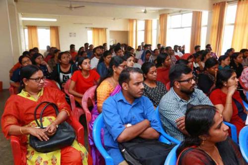 A view of audience
