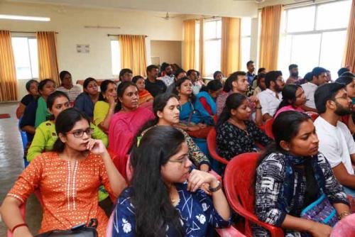 A view of audience
