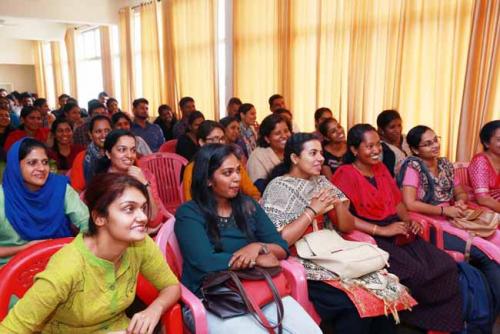 A view of audience