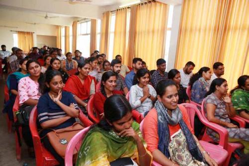 A view of audience