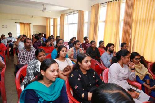 A view of audience